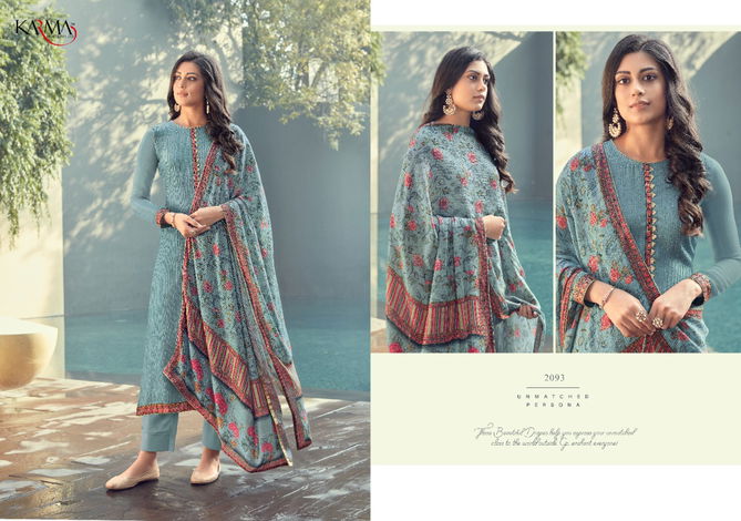 Karma Sabah 3 Latest Embroidery Designer  Heavy Salwar Suit Collection